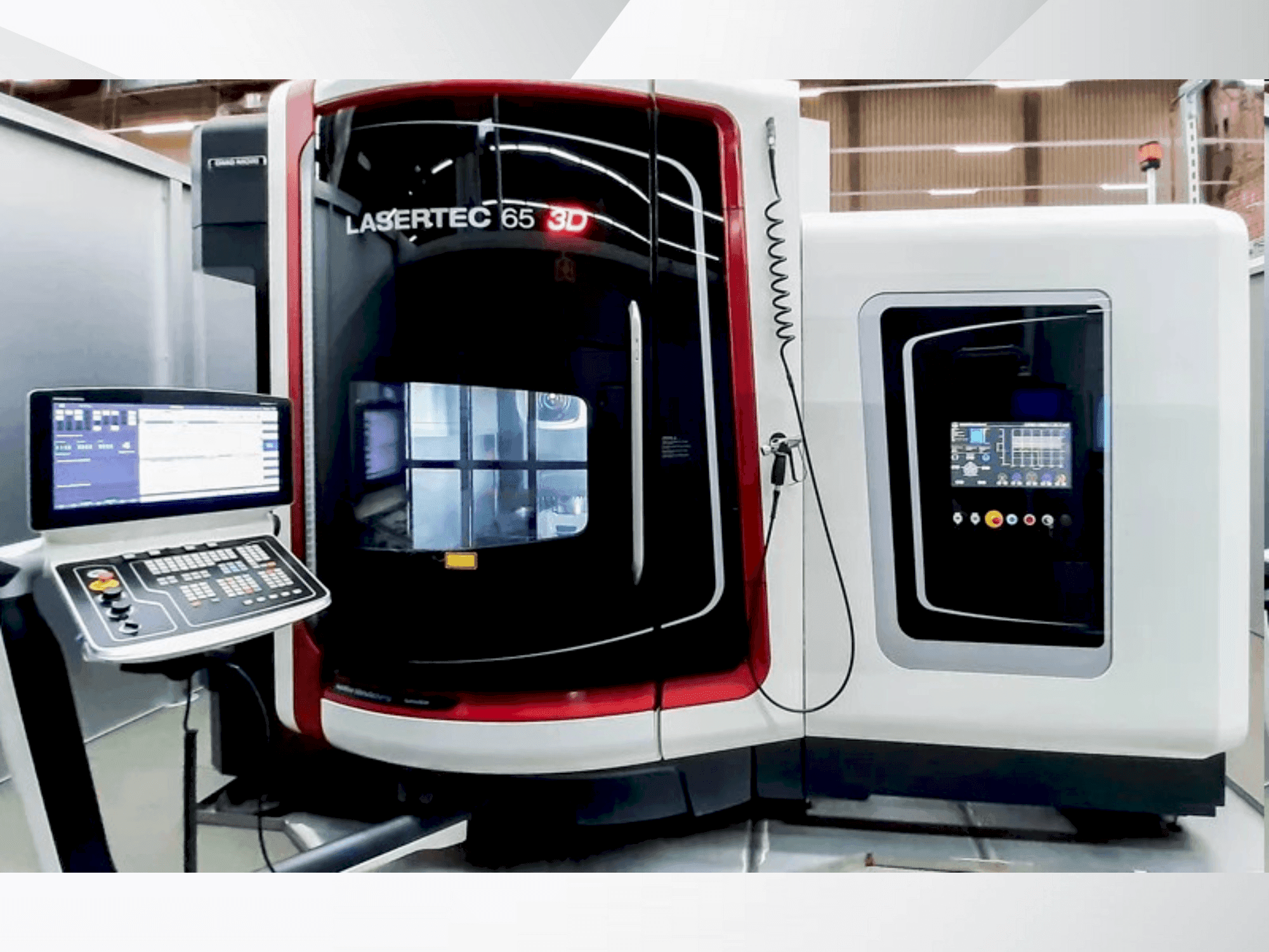 Prikaz  stroja DMG MORI Lasertec 65  sprijeda