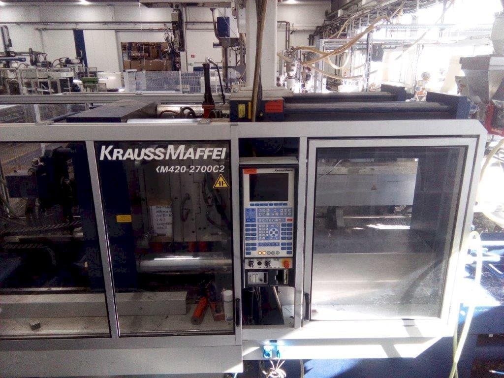 Prikaz  stroja Krauss Maffei KM 420/2700 C2  sprijeda