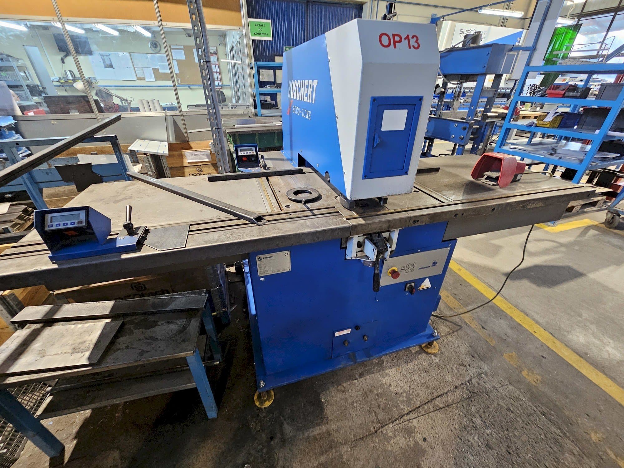 Prikaz  stroja BOSCHERT EL 500 Digital  sprijeda