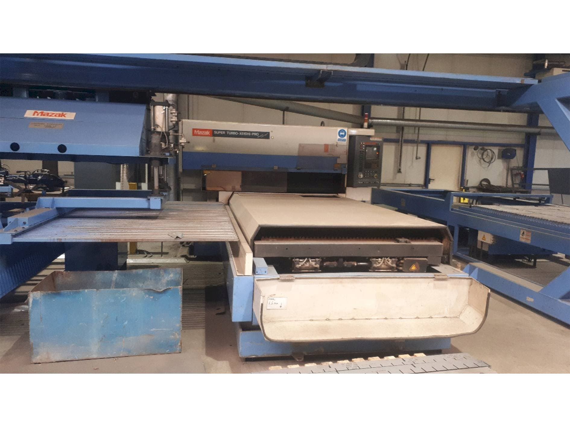 Prikaz stroja Mazak Super Turbo X510 HI-Pro sprijeda