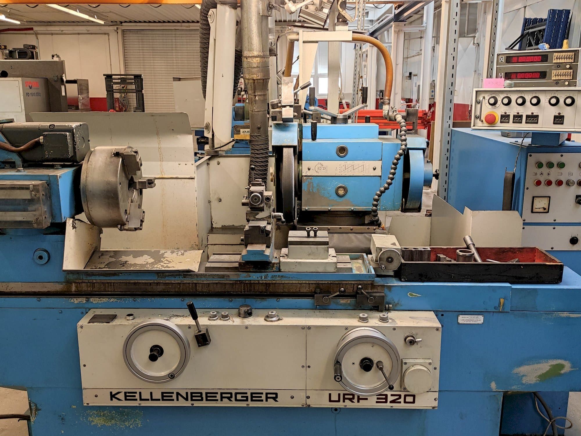 Prikaz stroja KELLENBERGER URF 320 sprijeda