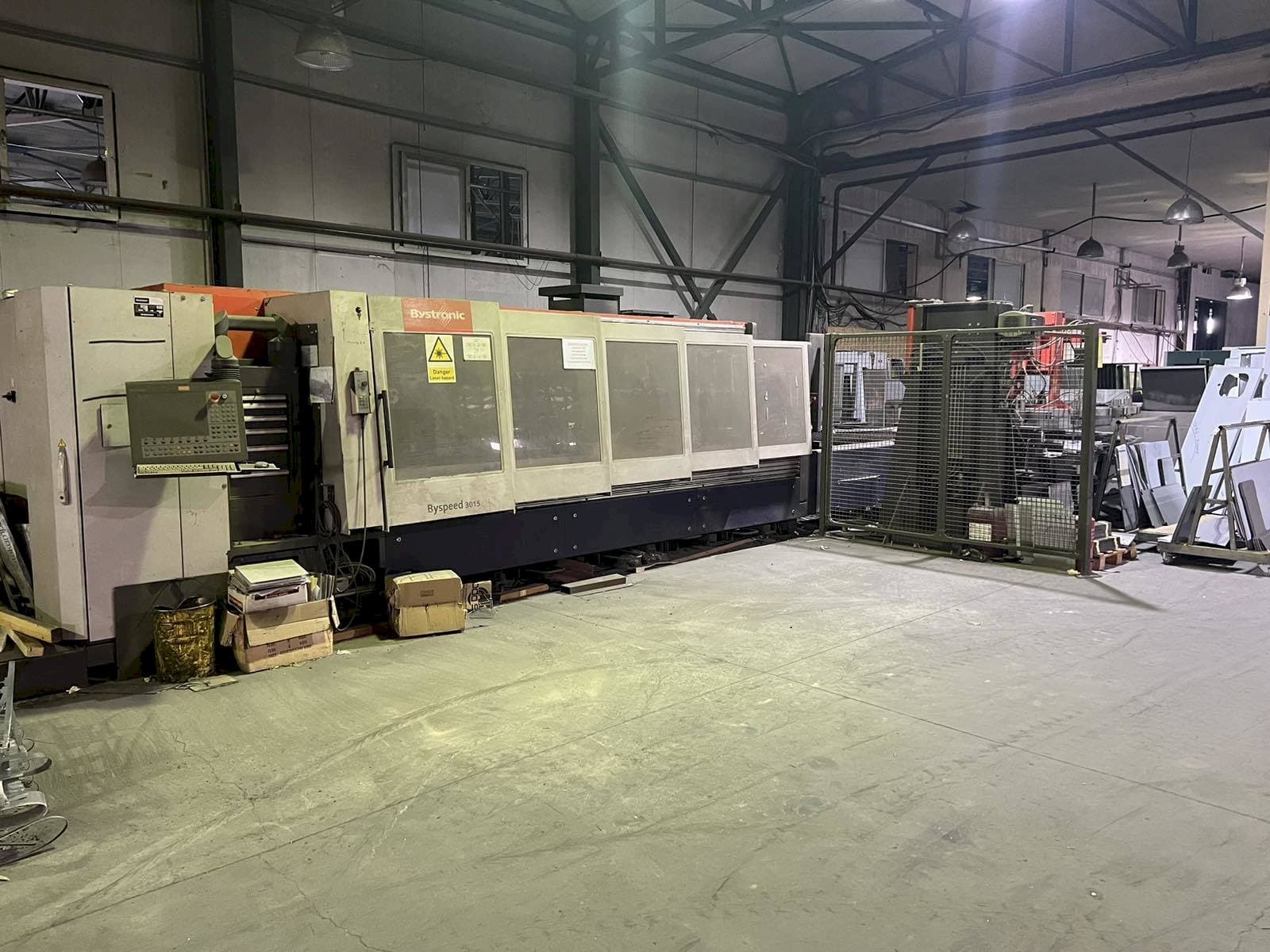 Prikaz stroja Bystronic Byspeed 3015 sprijeda