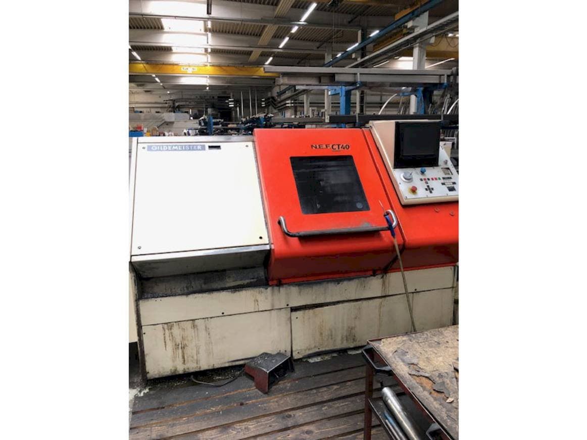 Prikaz stroja Gildemeister NEF CT 40 sprijeda