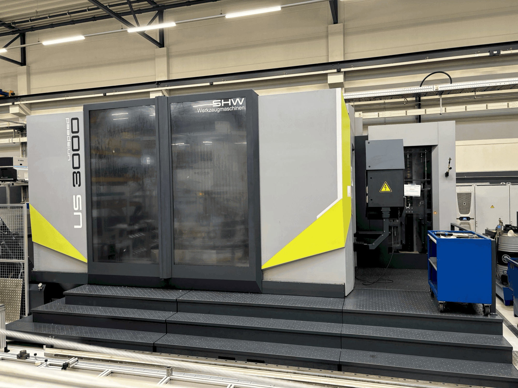 Prikaz stroja SHW Unispeed 3000 sprijeda