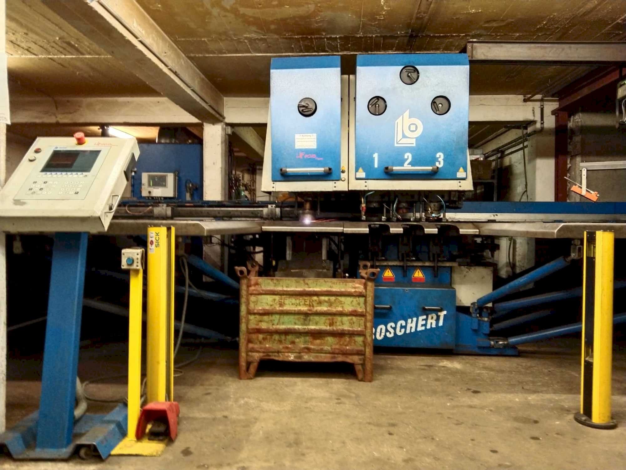 Prikaz stroja Boschert Tri Combicut plasma sprijeda