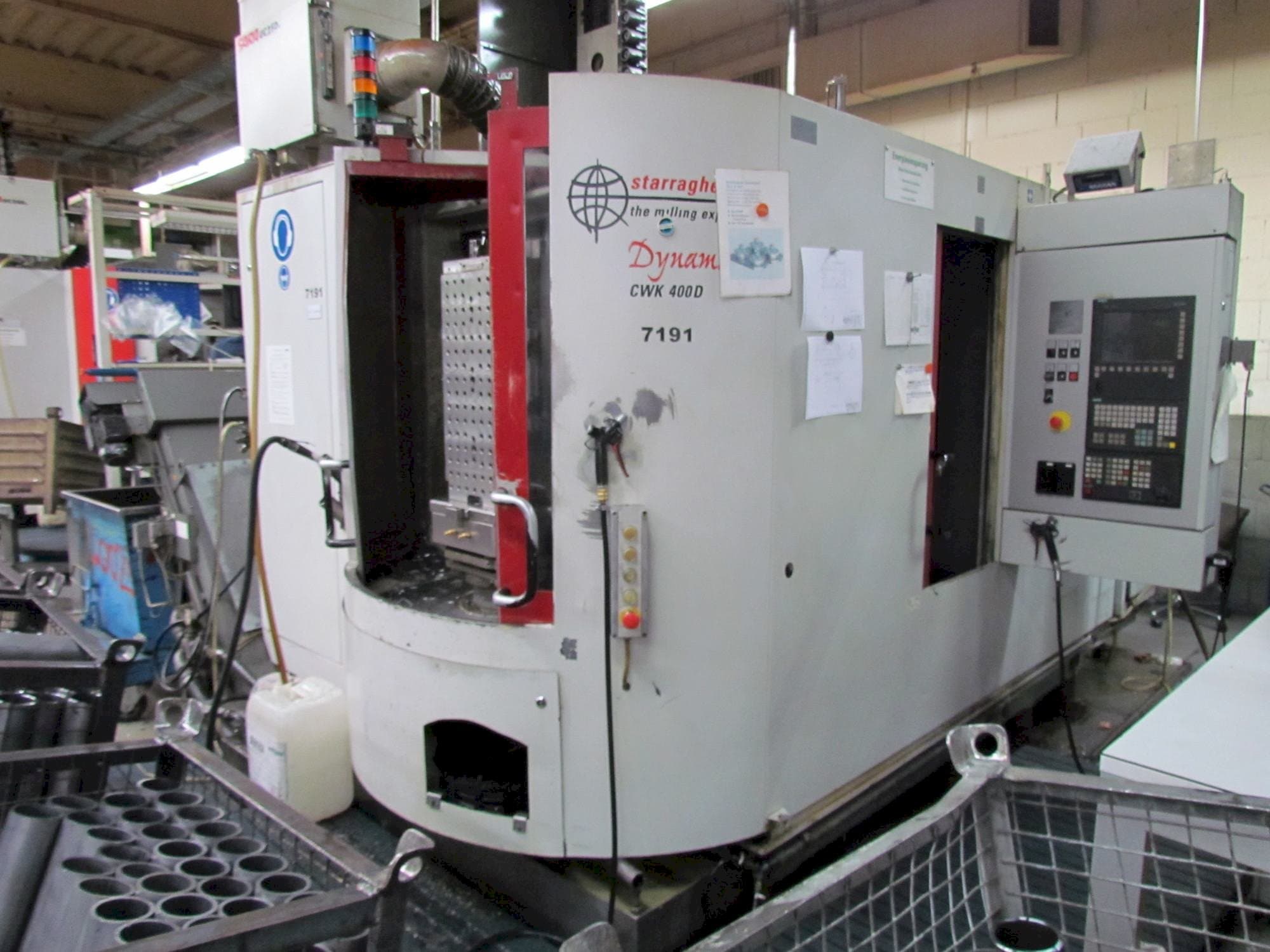 Prikaz stroja Heckert CWK 400 D sprijeda