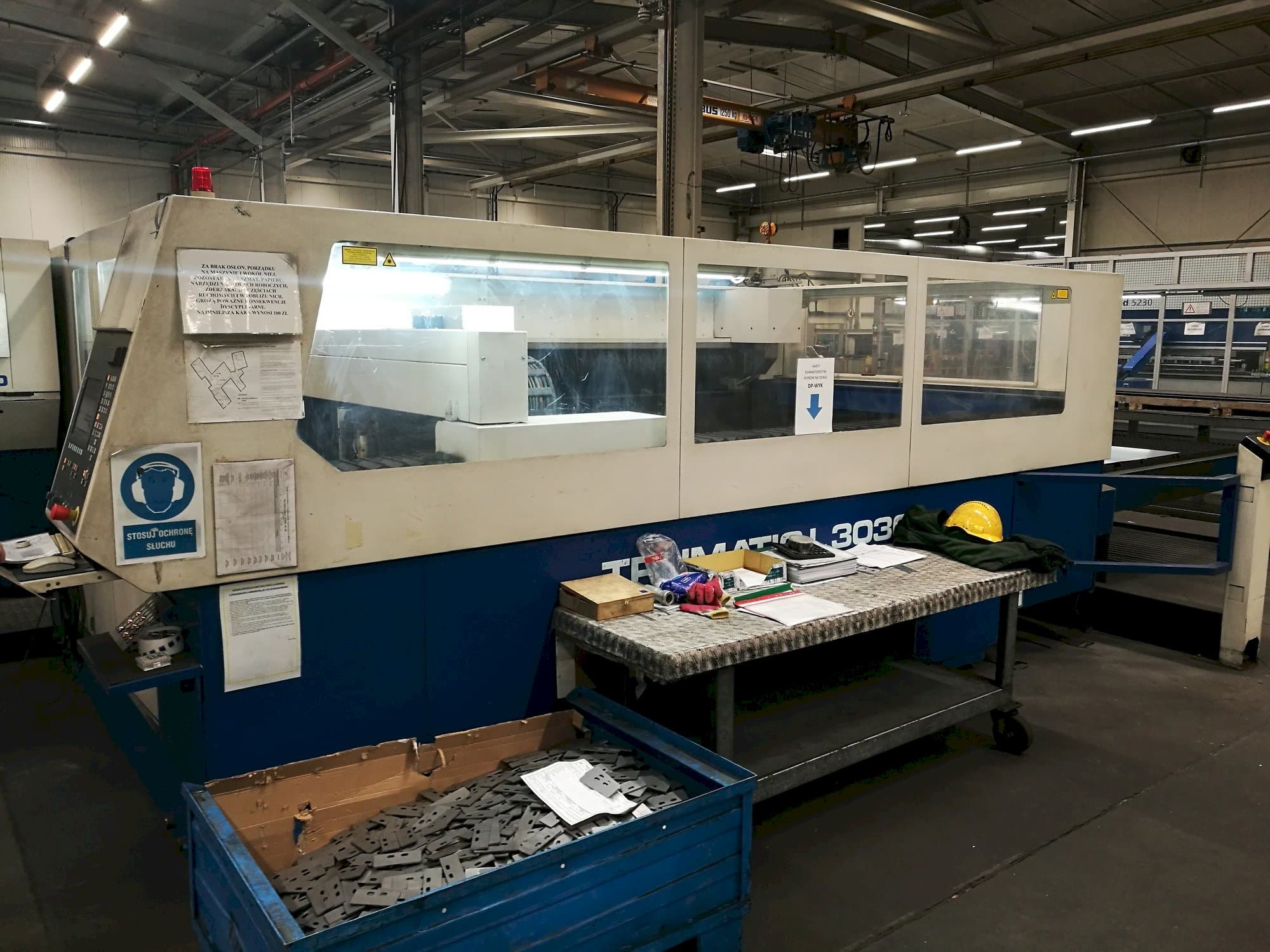 Prikaz stroja Trumpf Trumatic L3030 sprijeda