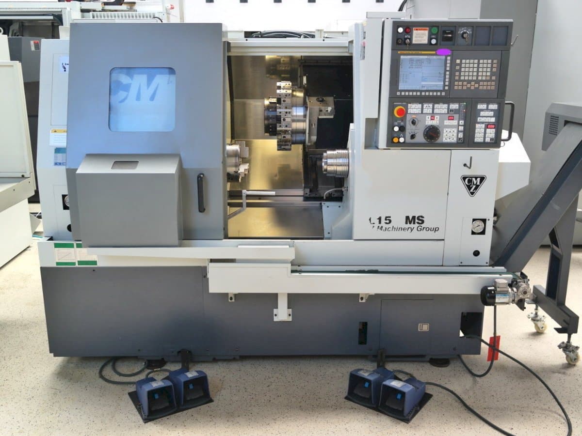 Prikaz stroja CMZ TL 15 SMC sprijeda