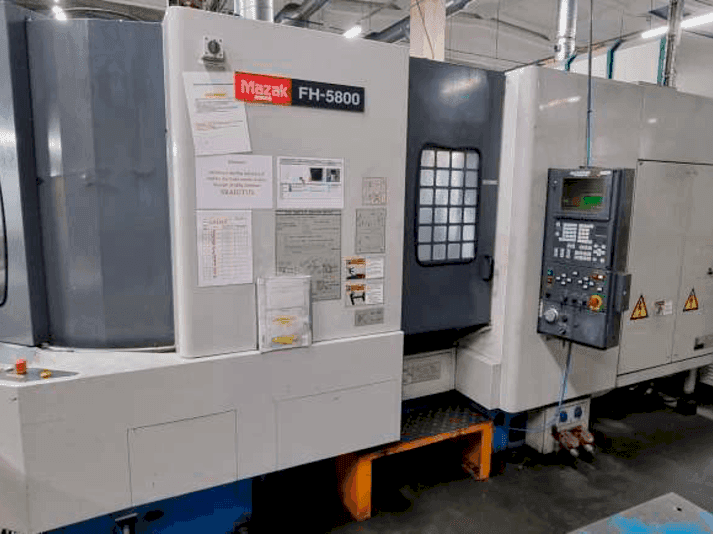 Prikaz  stroja Mazak FH 5800  sprijeda