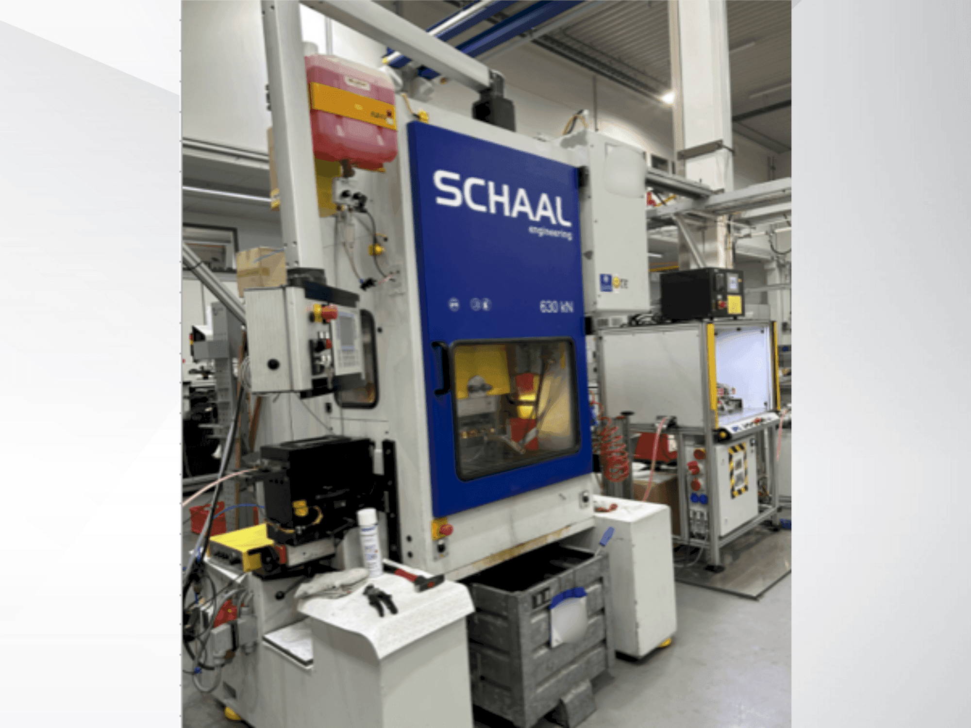 Prikaz stroja SCHAAL SEP63N sprijeda