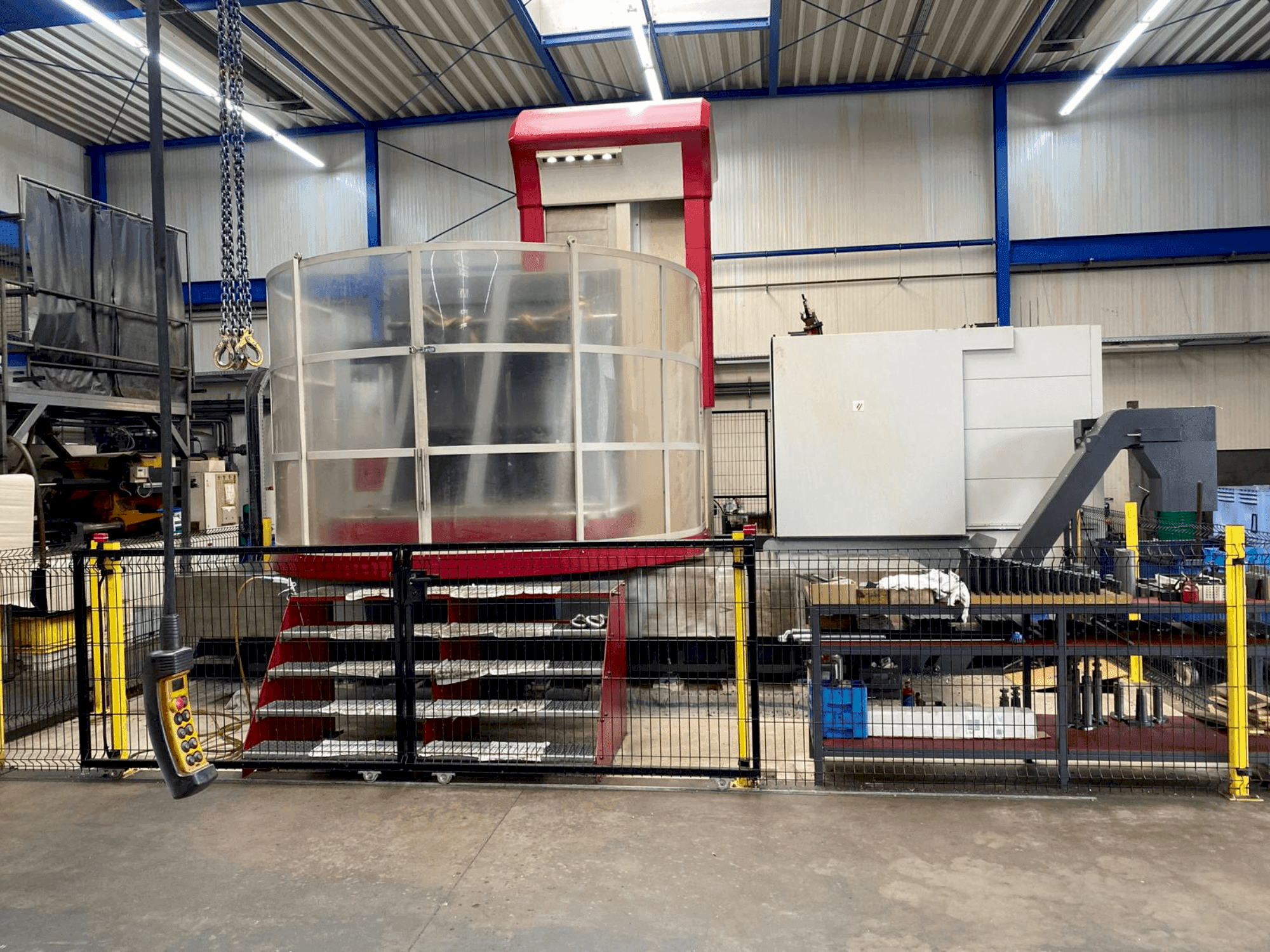 Prikaz  stroja FERMAT WFT 13 CNC  sprijeda