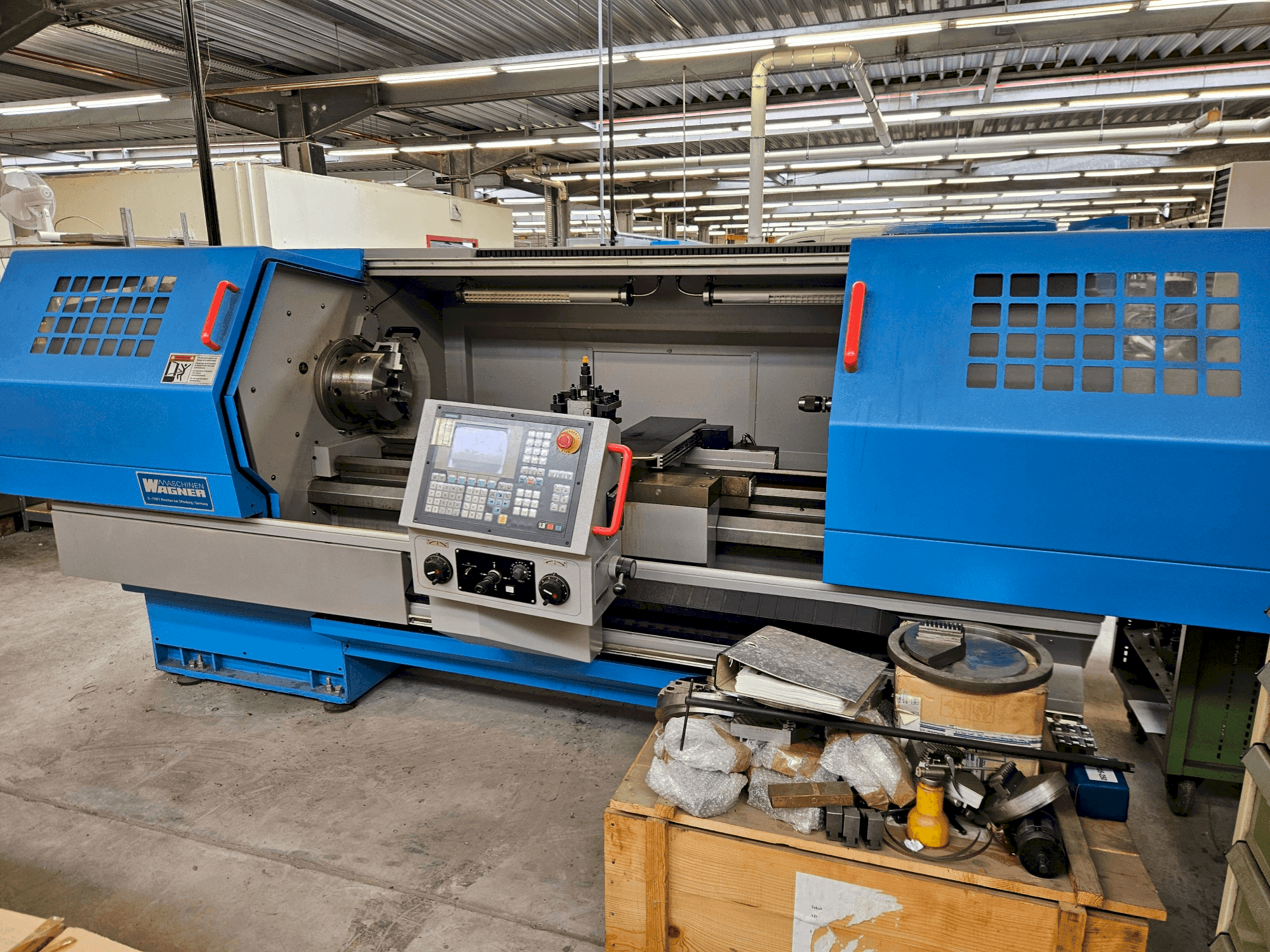 Prikaz  stroja WAGNER WDE 500  sprijeda