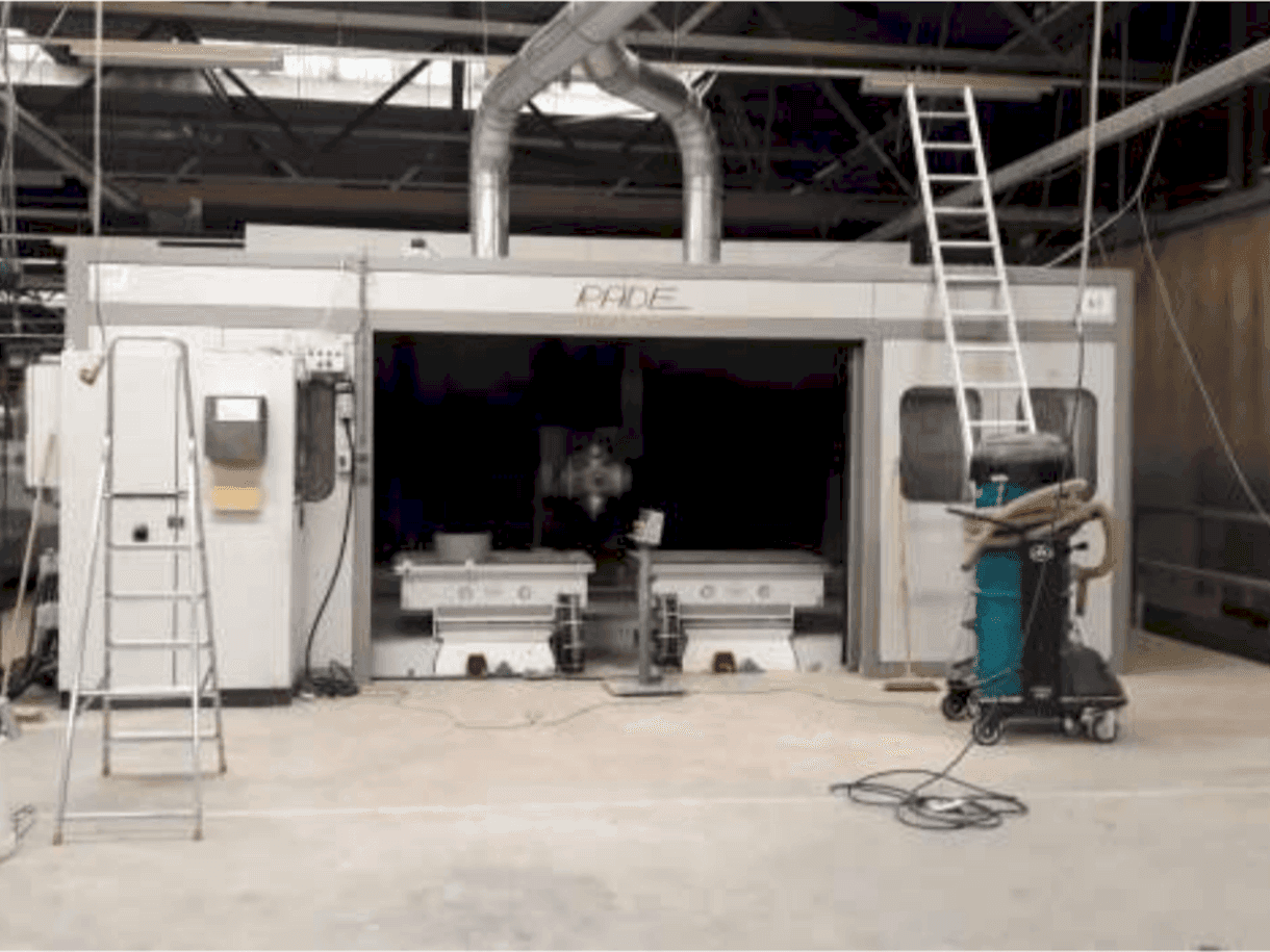 Prikaz stroja PADE UNI 5 concept sprijeda