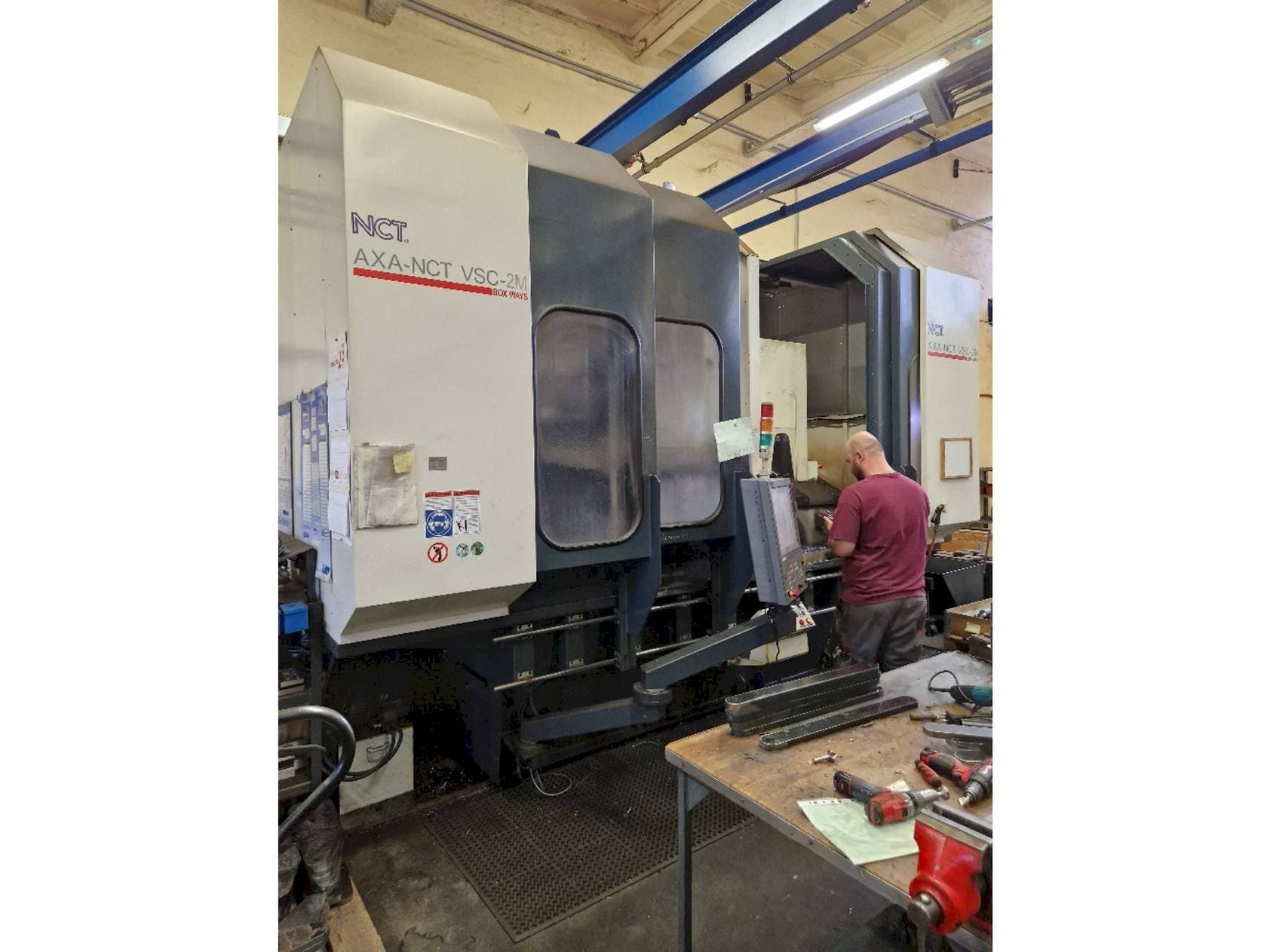 Prikaz stroja AXA NCT VSC-2M sprijeda