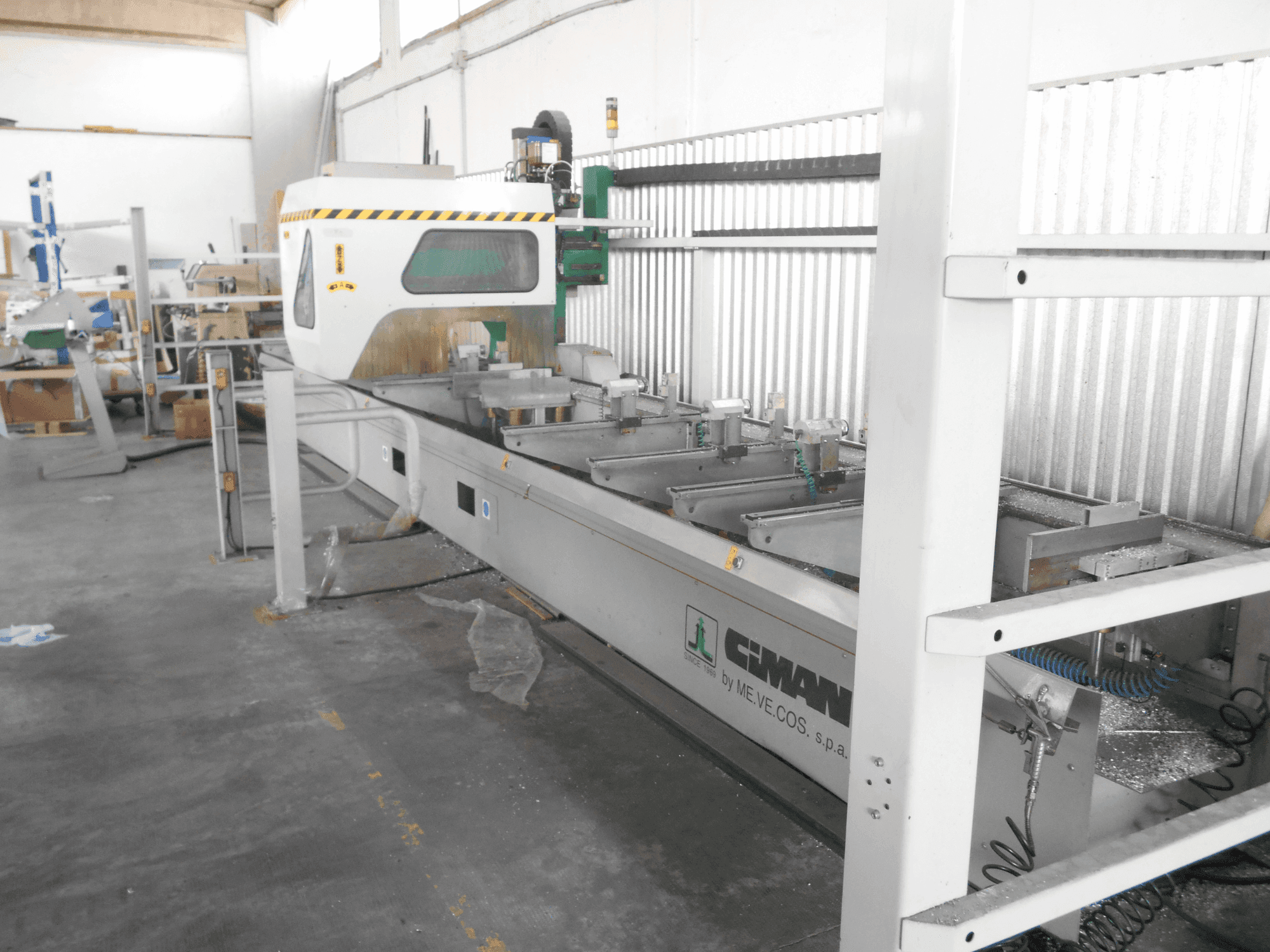 Prikaz  stroja CIMAN Mizak 6.7 twin  sprijeda