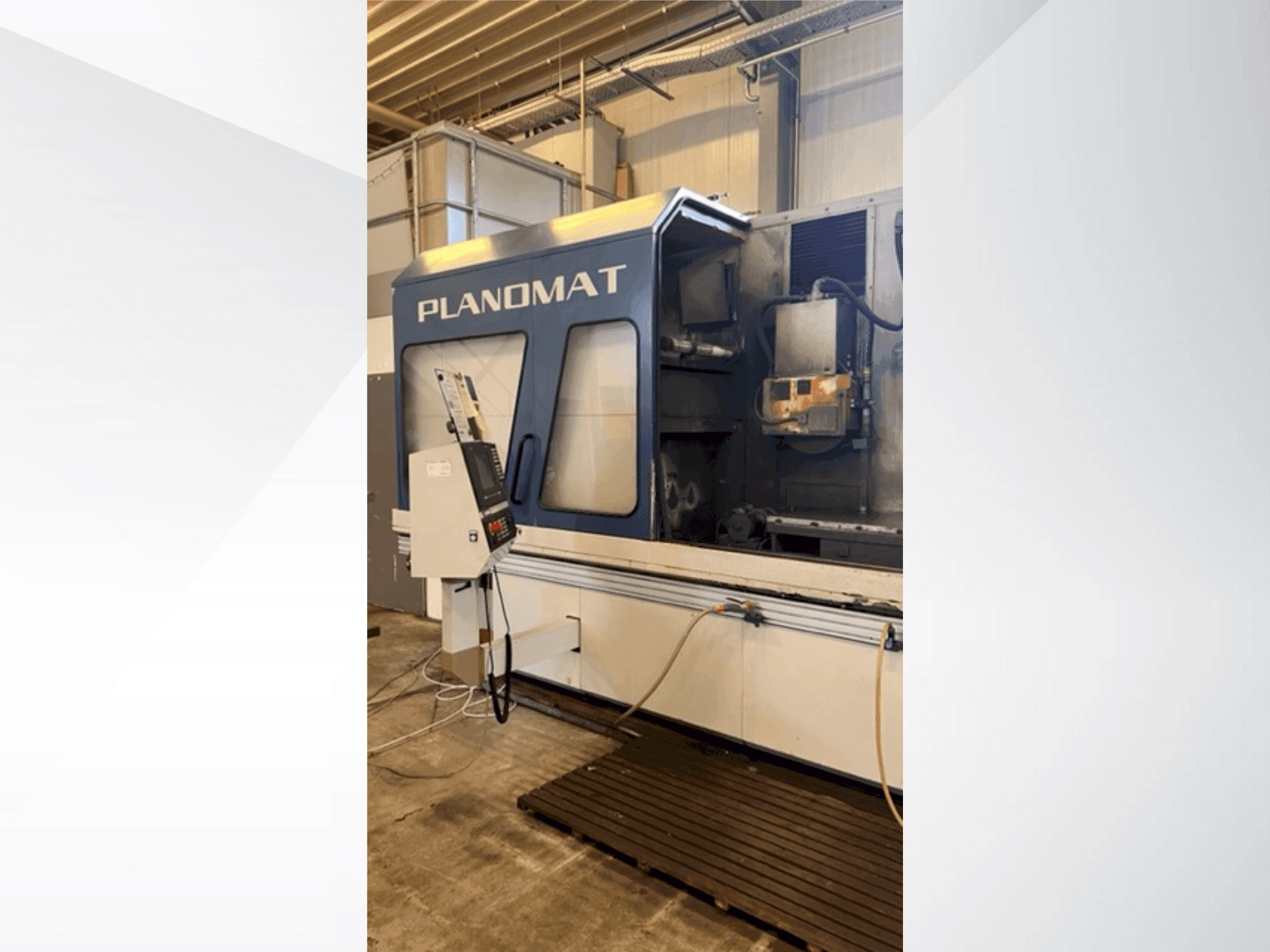 Prikaz  stroja BLOHM Planomat 616  sprijeda