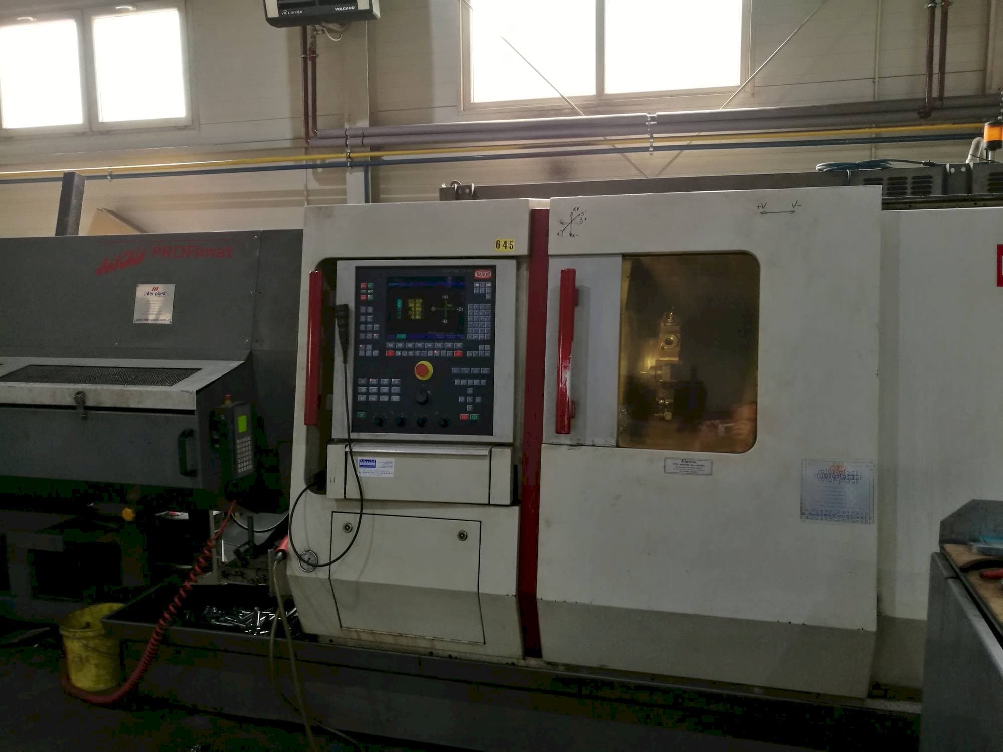 Prikaz stroja TRAUB TNC 42/65 sprijeda