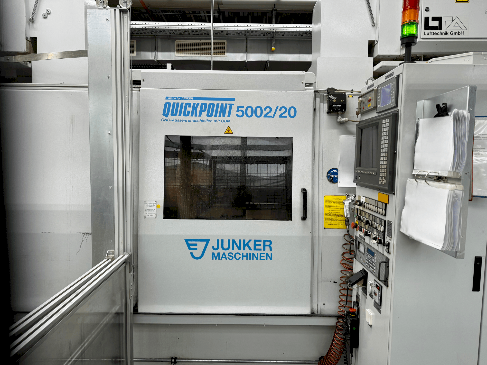 Prikaz  stroja JUNKER Quickpoint 5002/20  sprijeda