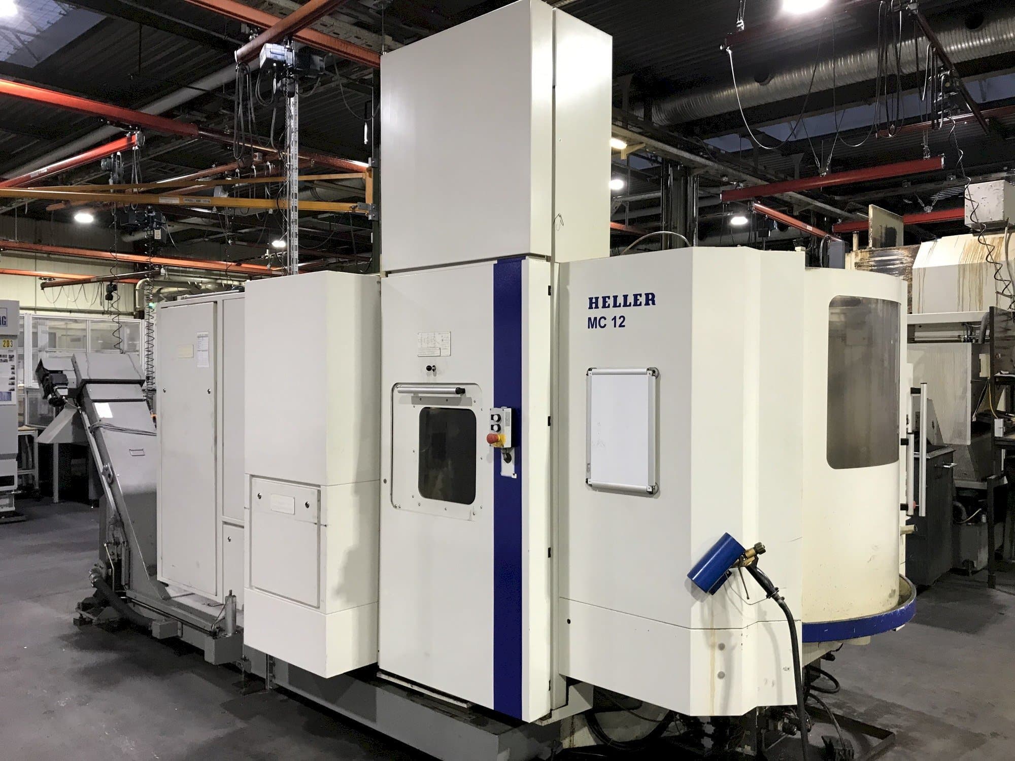 Prikaz  stroja HELLER MC 12  sprijeda