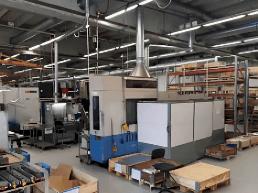 Prikaz stroja Mazak H-500 sprijeda
