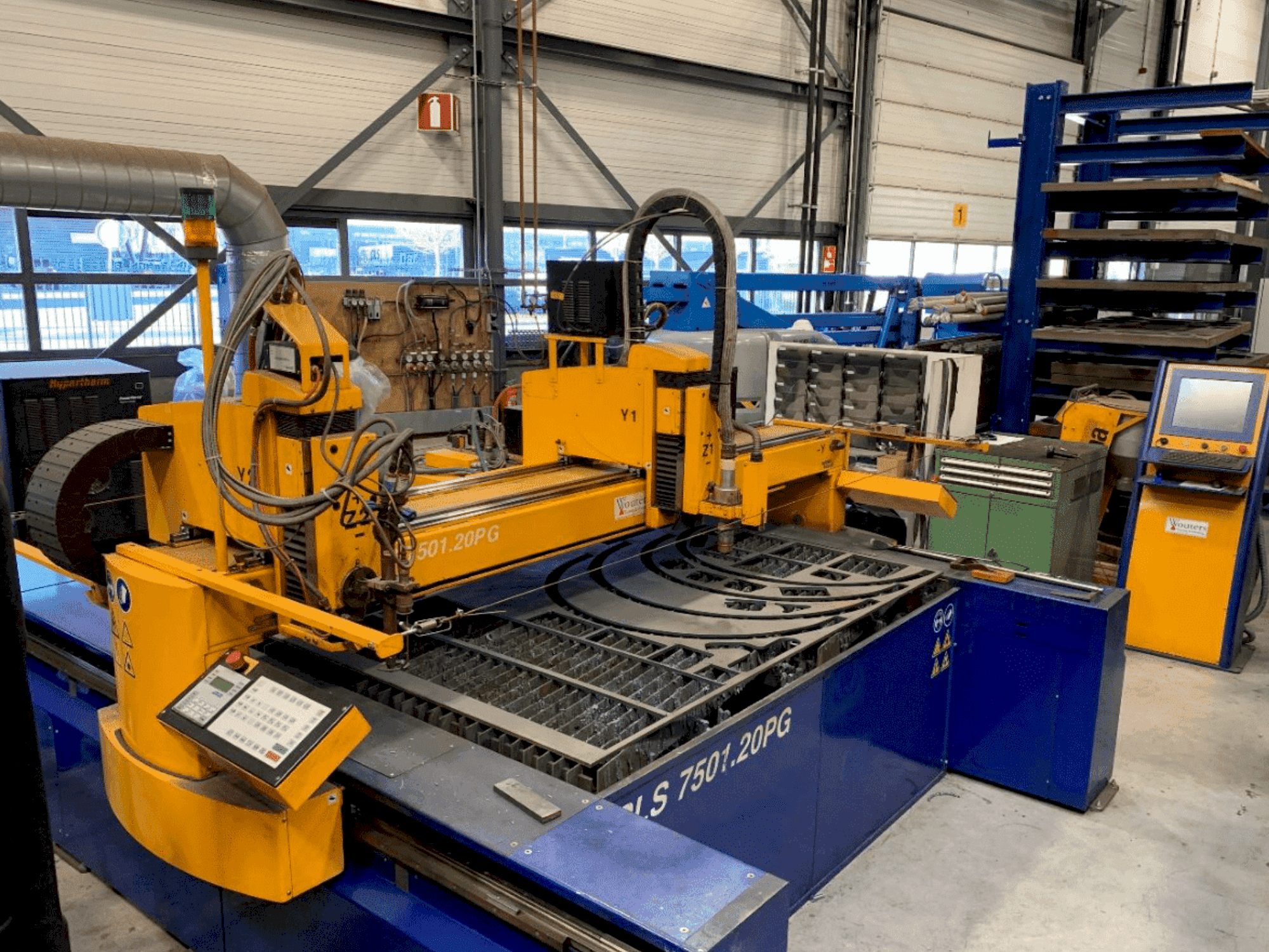 Prikaz stroja MicroStep PLS7501.20PG sprijeda