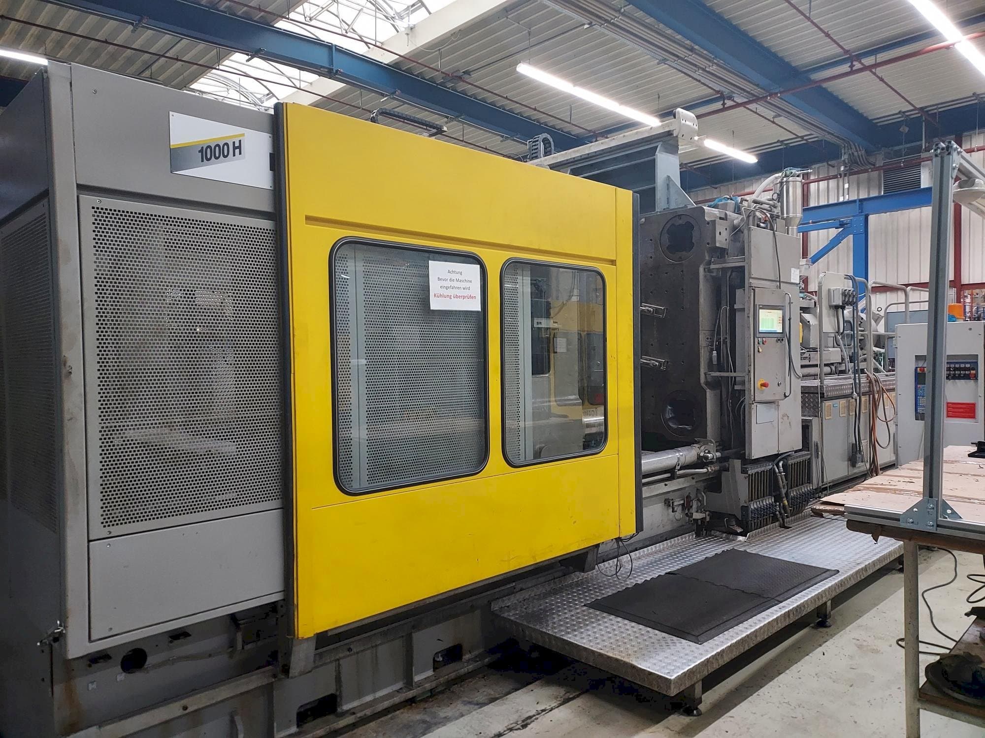 Prikaz stroja Hemscheidt 1000 sprijeda