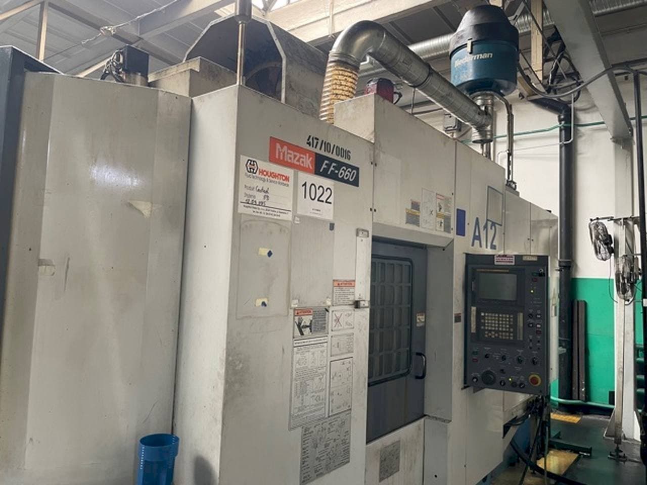 Prikaz stroja Mazak FF-660 sprijeda