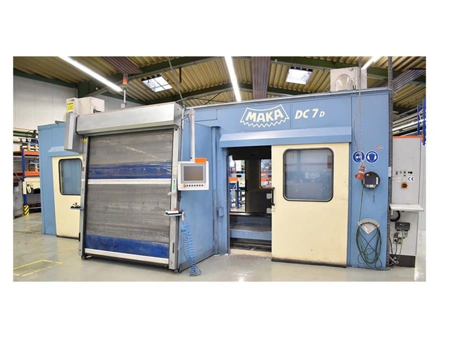 Prikaz stroja MAKA DC 7 D sprijeda