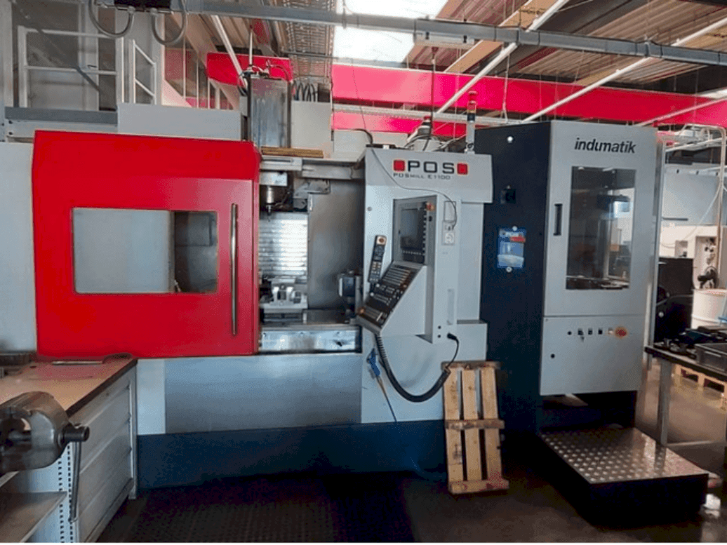 Prikaz stroja POSmill POS E1100 sprijeda