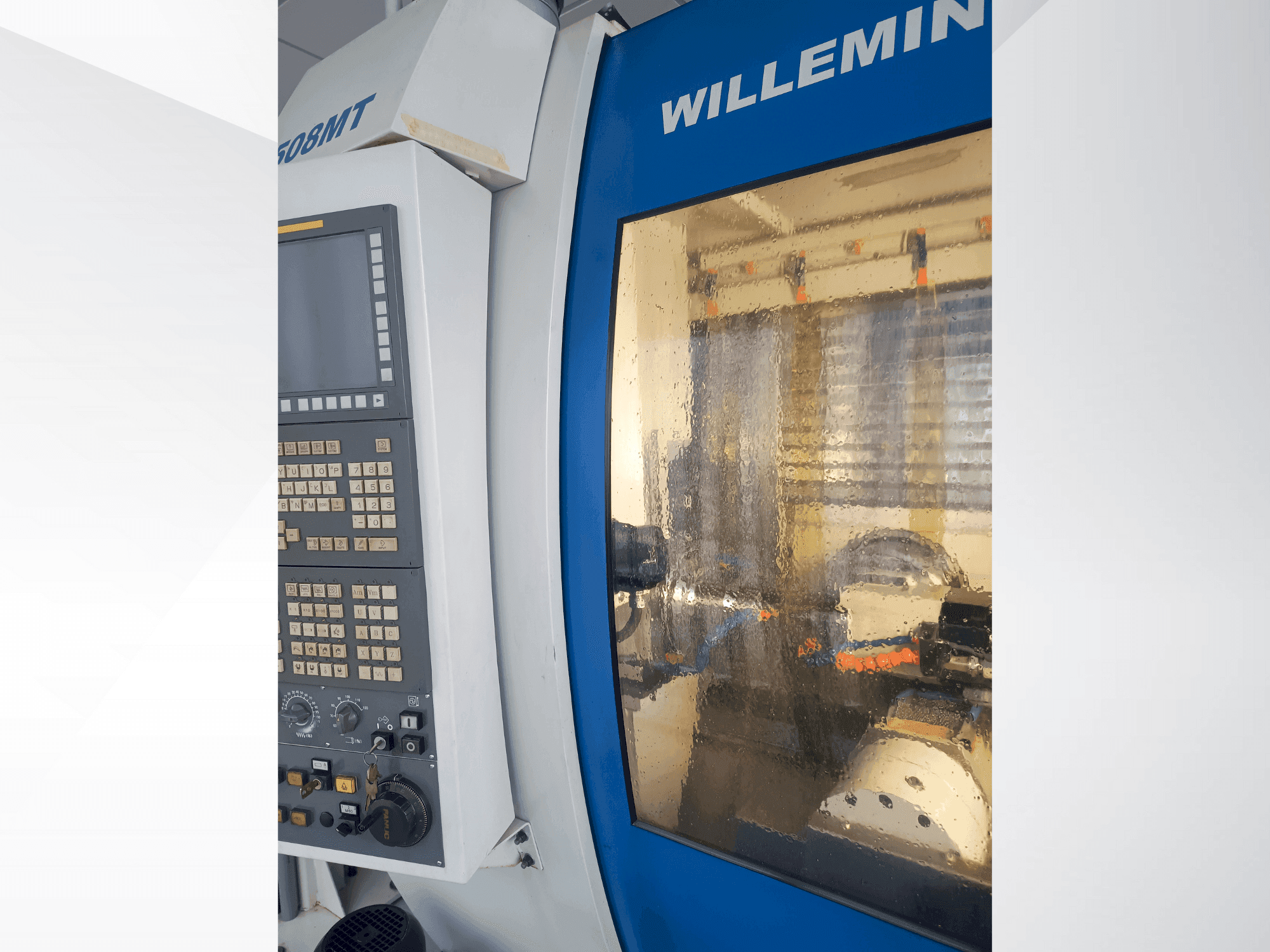 Prikaz stroja WILLEMIN-MACODEL 508MT-195 sprijeda