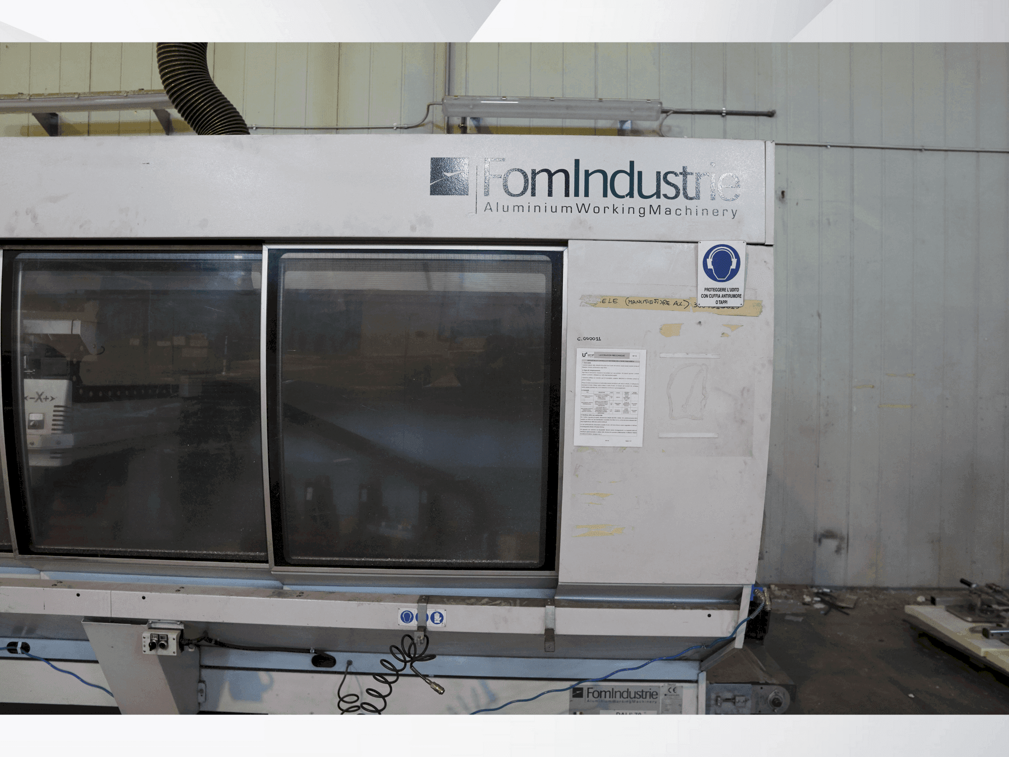 Prikaz stroja FomIndustrie DALI 70 sprijeda