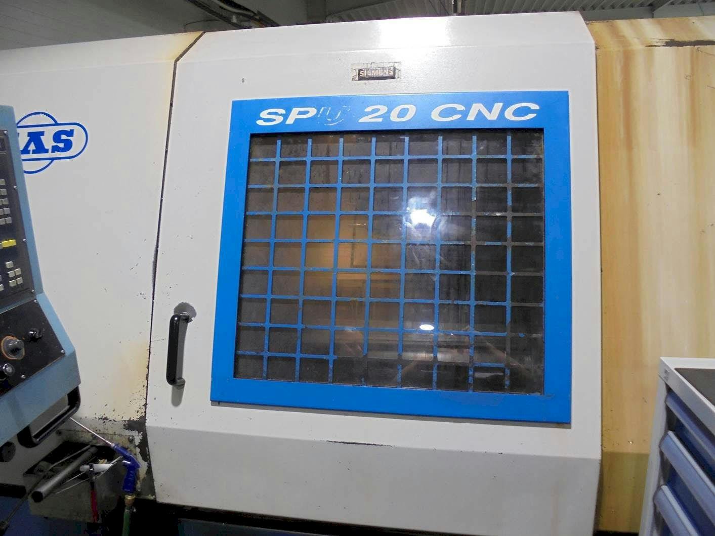 Prikaz  stroja KOVOSVIT MAS SPU 20 CNC  sprijeda