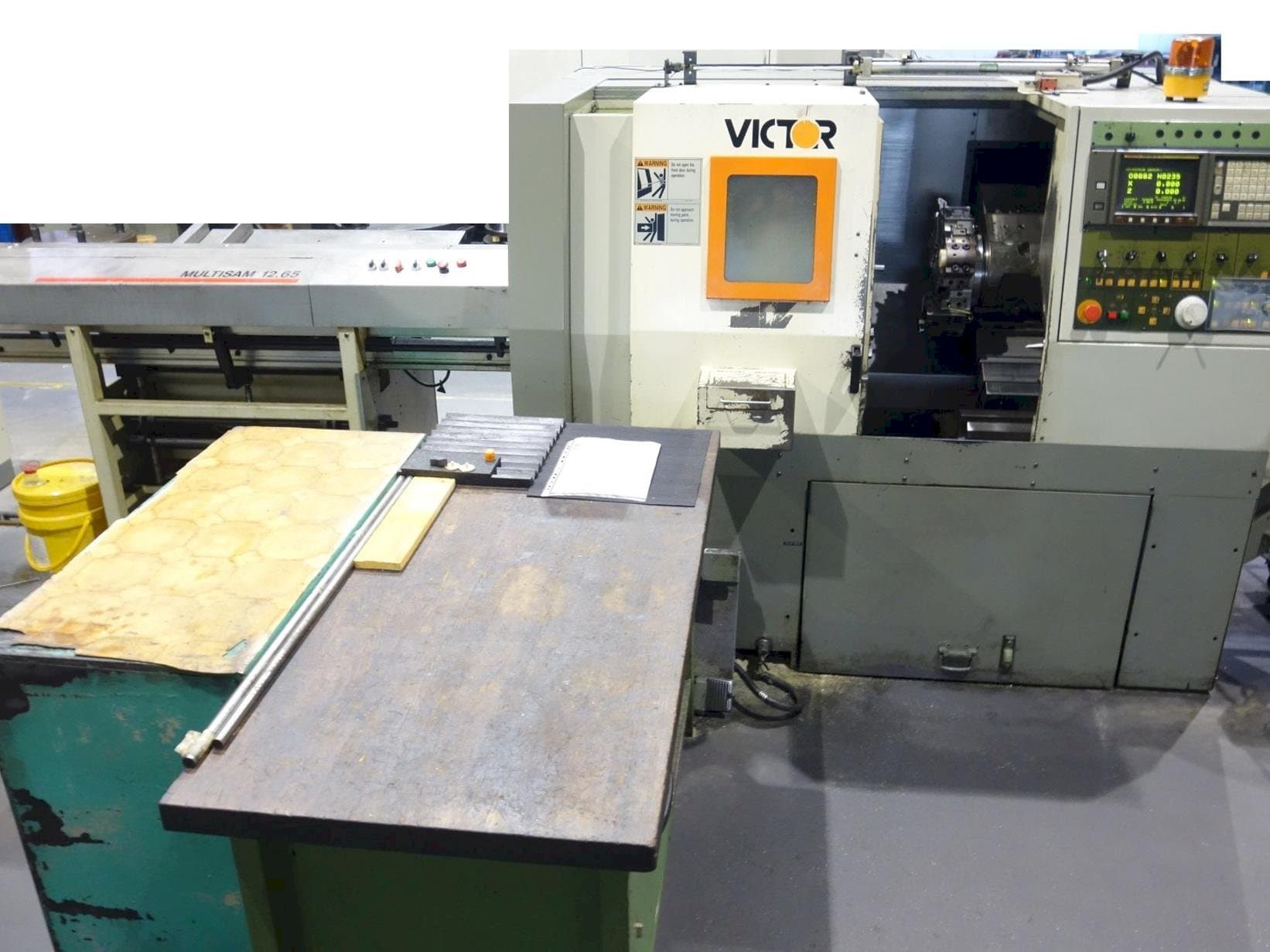 Prikaz stroja Victor V Turn plus 15 (1996) sprijeda