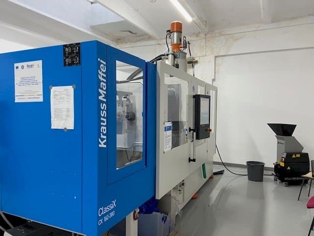 Prikaz lijeve strane stroja Krauss Maffei ClassiX CX 160-380