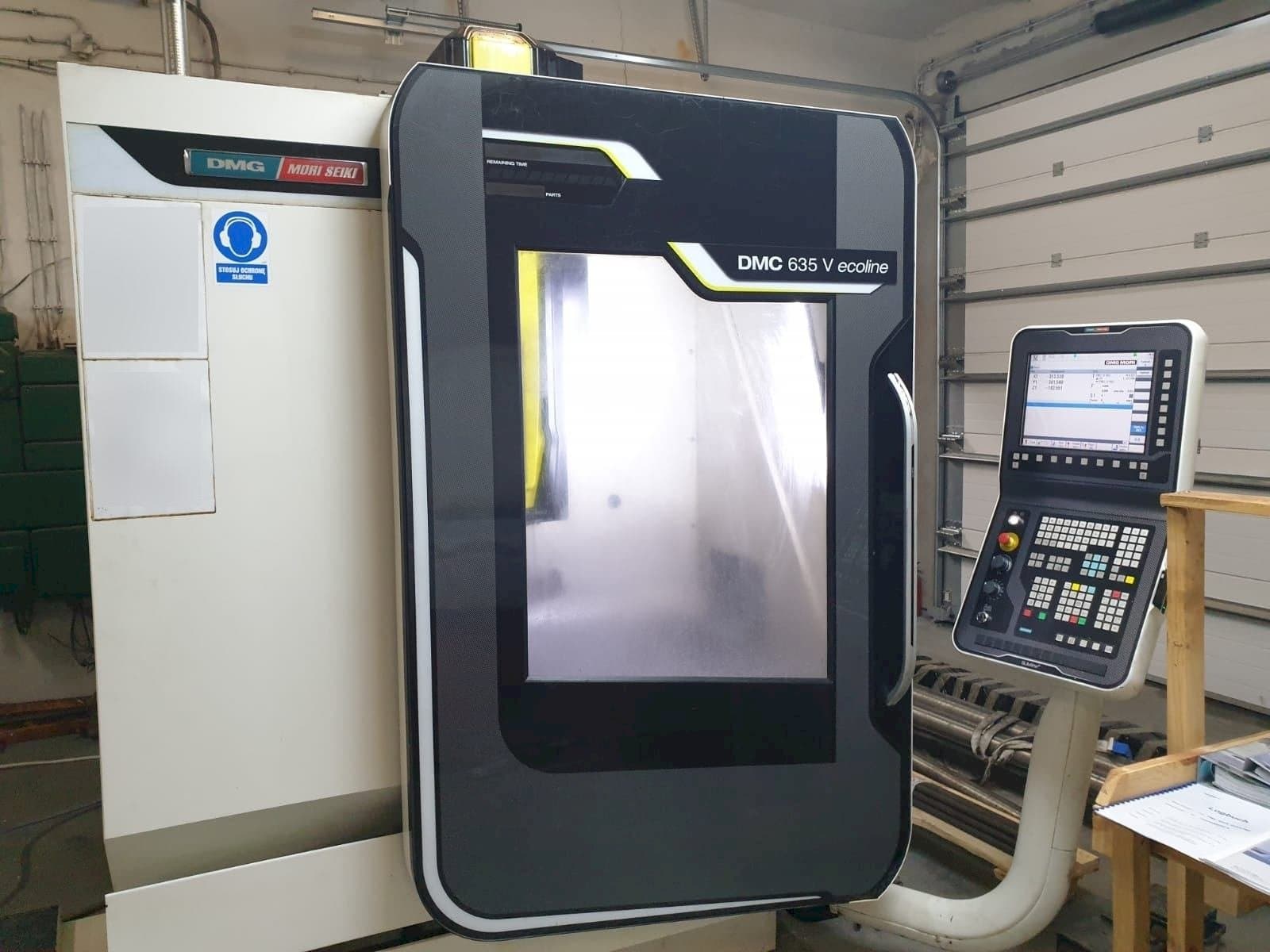 Prikaz stroja DMG DMC 635 V ecoline sprijeda