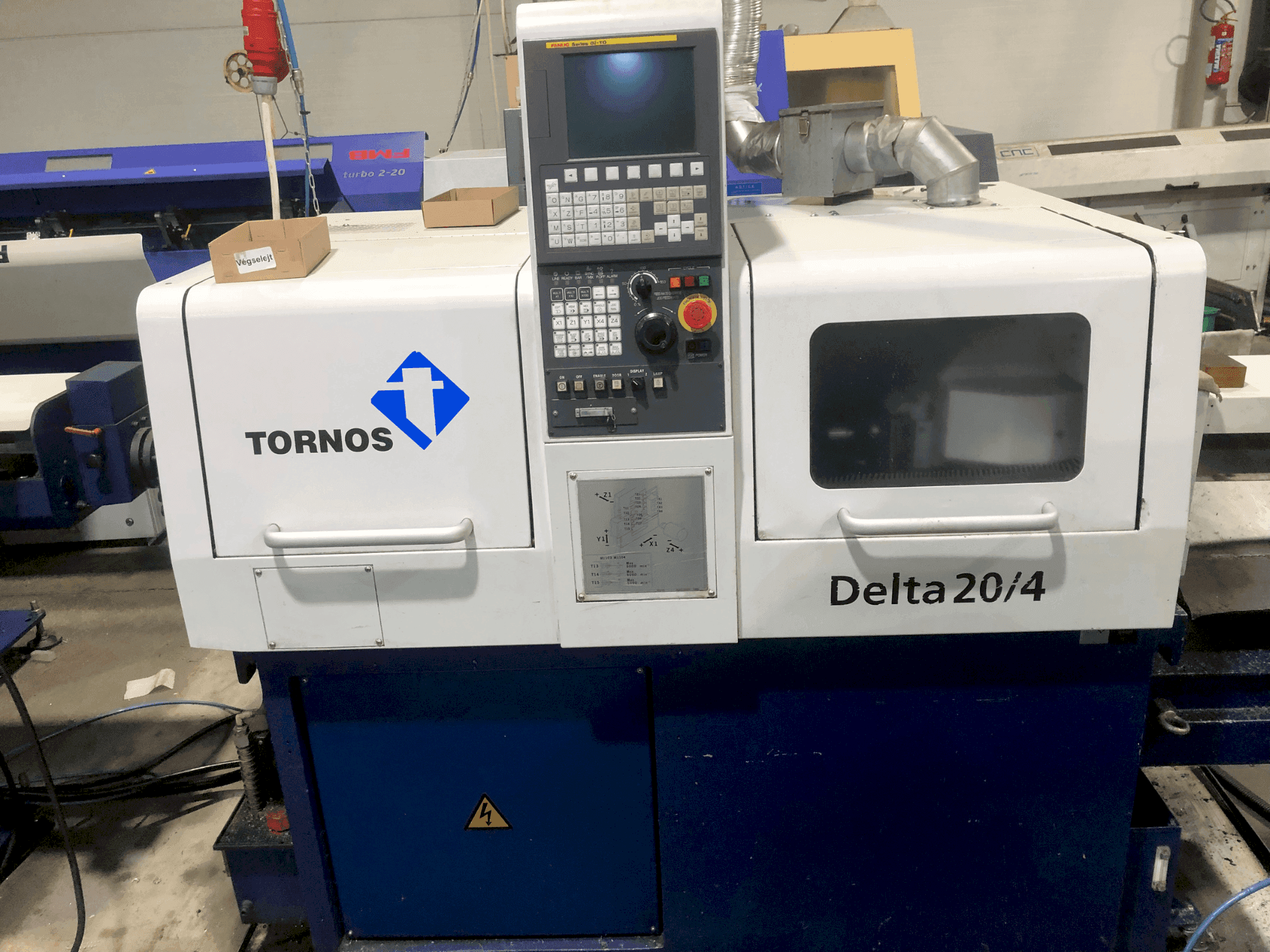 Prikaz stroja TORNOS TORNOS DELTA 20/4 sprijeda