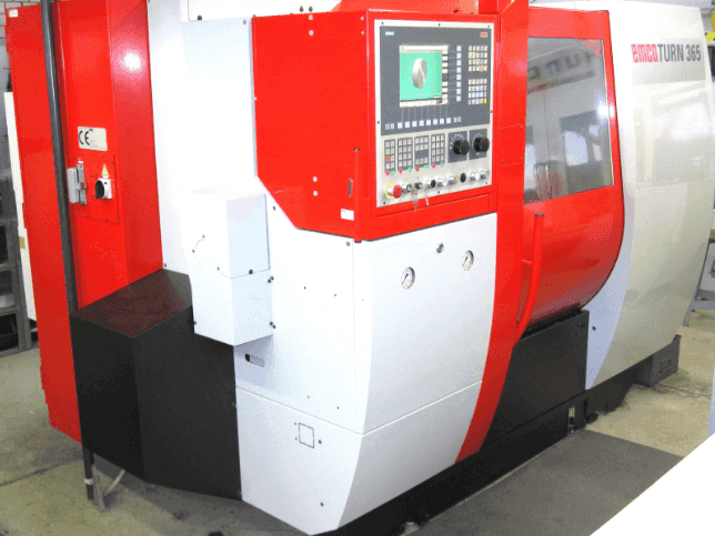 Prikaz  stroja EMCO turn 365 tcmy  sprijeda