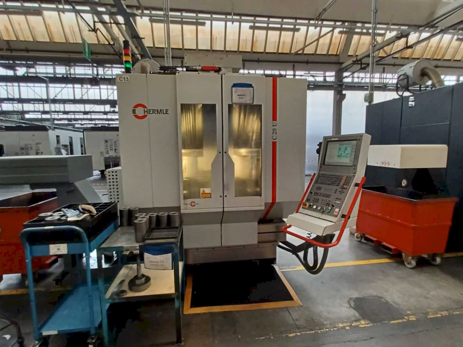 Prikaz stroja HERMLE C20U sprijeda