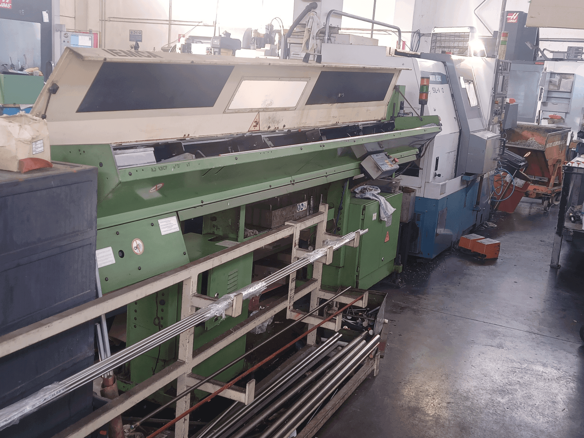 Prikaz stroja DMG Mori Seiki 150 SL sprijeda