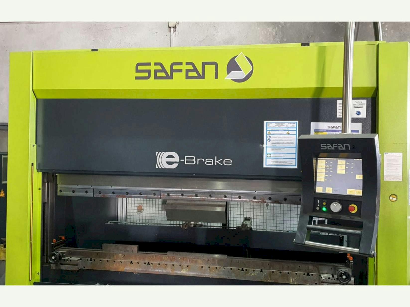 Prikaz  stroja Safan E-brake 50-2050 ts1  sprijeda