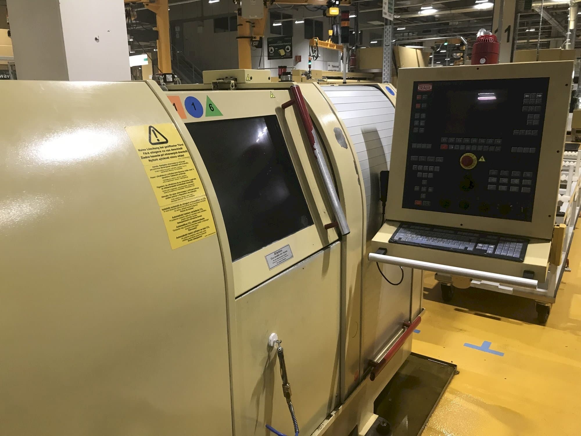 Prikaz stroja TRAUB TNL 26 K sprijeda