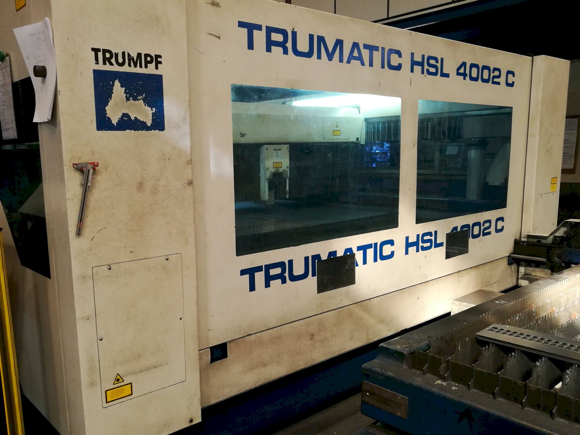 Prikaz stroja Trumpf Trumatic HSL 4002 C slijeva