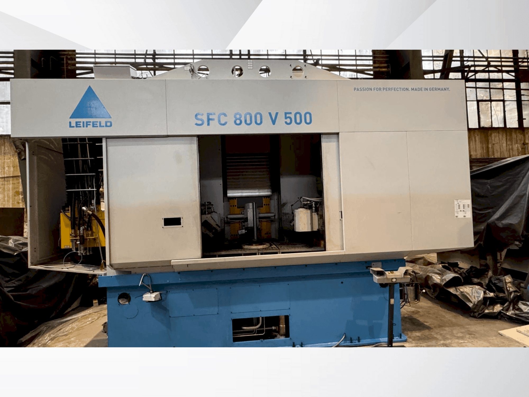 Prikaz  stroja LEIFELD SFC 800 V 500  sprijeda