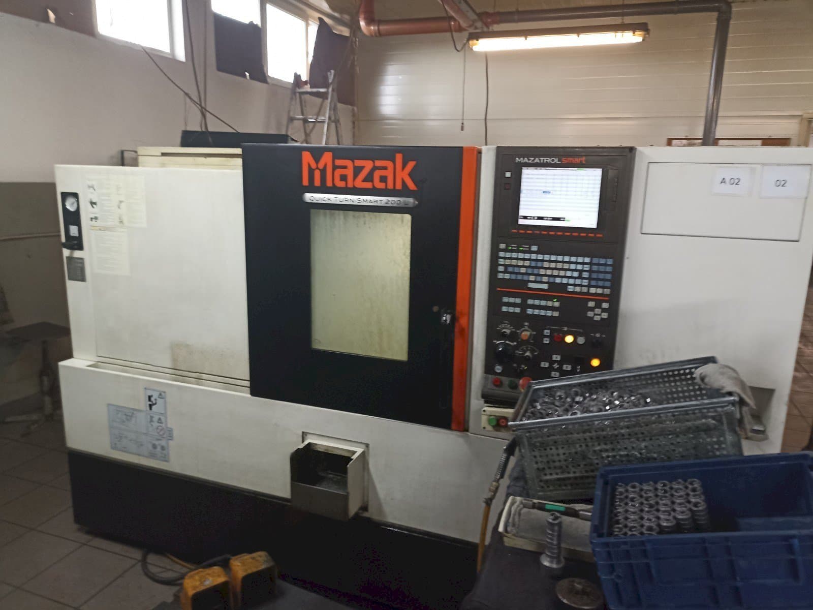 Prikaz stroja Mazak Quick Turn Smart 200L sprijeda