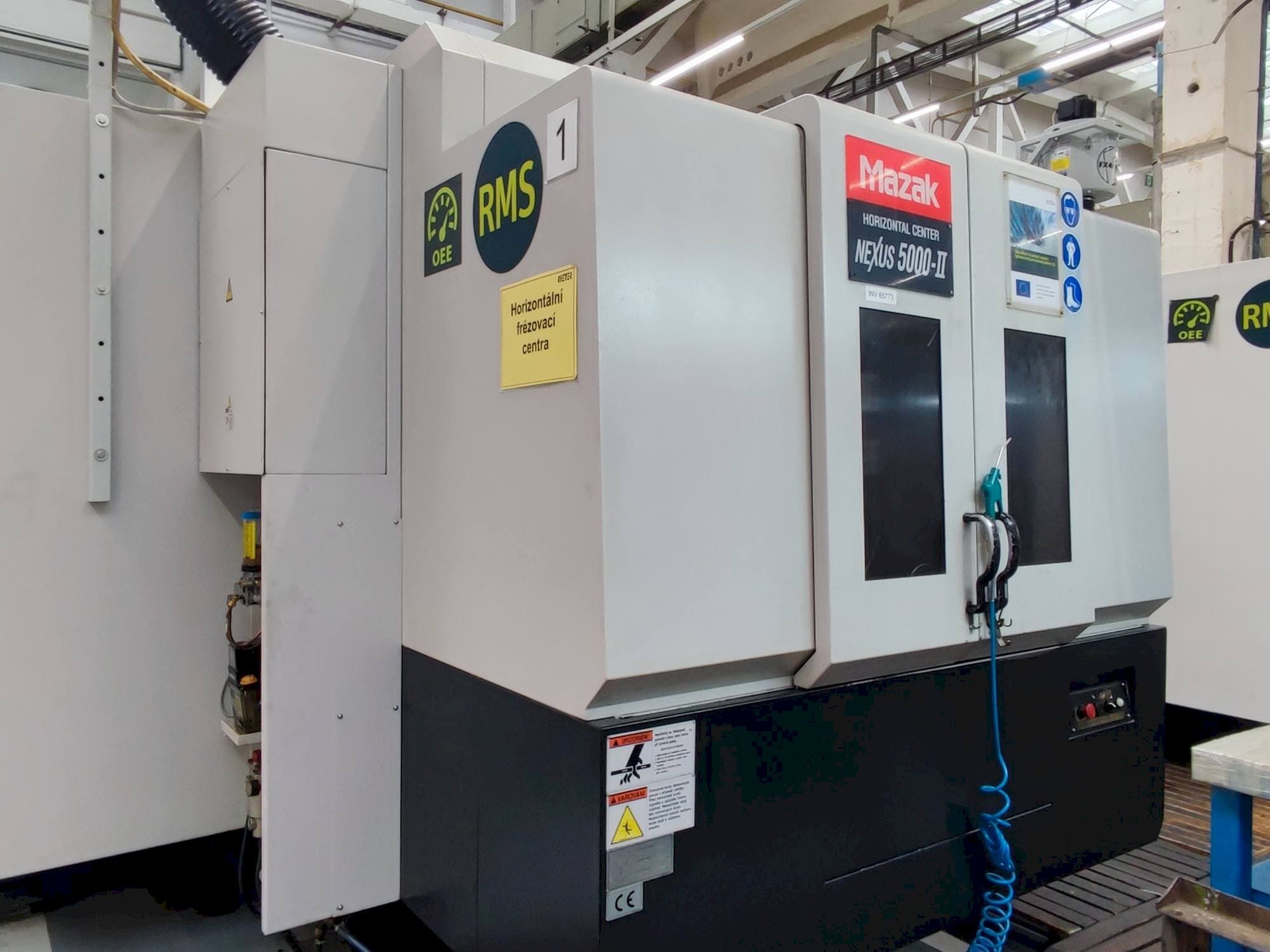 Prikaz stroja Mazak HCN 5000-II slijeva