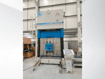 Prikaz  stroja MILLUTENSIL MIL 163  sprijeda