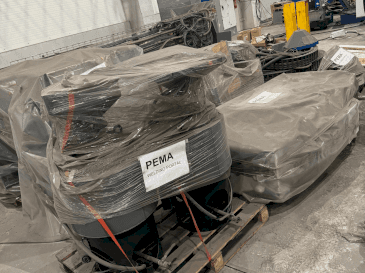 Prikaz stroja PEMA Column & Boom HD 4x4 Twin SAW sprijeda