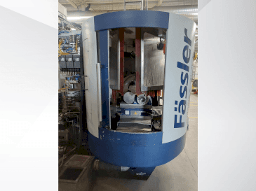 Prikaz stroja FASSLER HMX 400 sprijeda