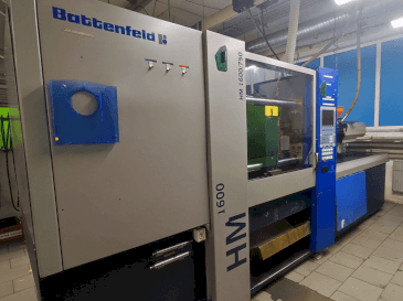 Prikaz stroja Battenfeld HM 1600/750 sprijeda