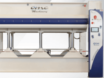 Prikaz  stroja OMC PL 90s  sprijeda